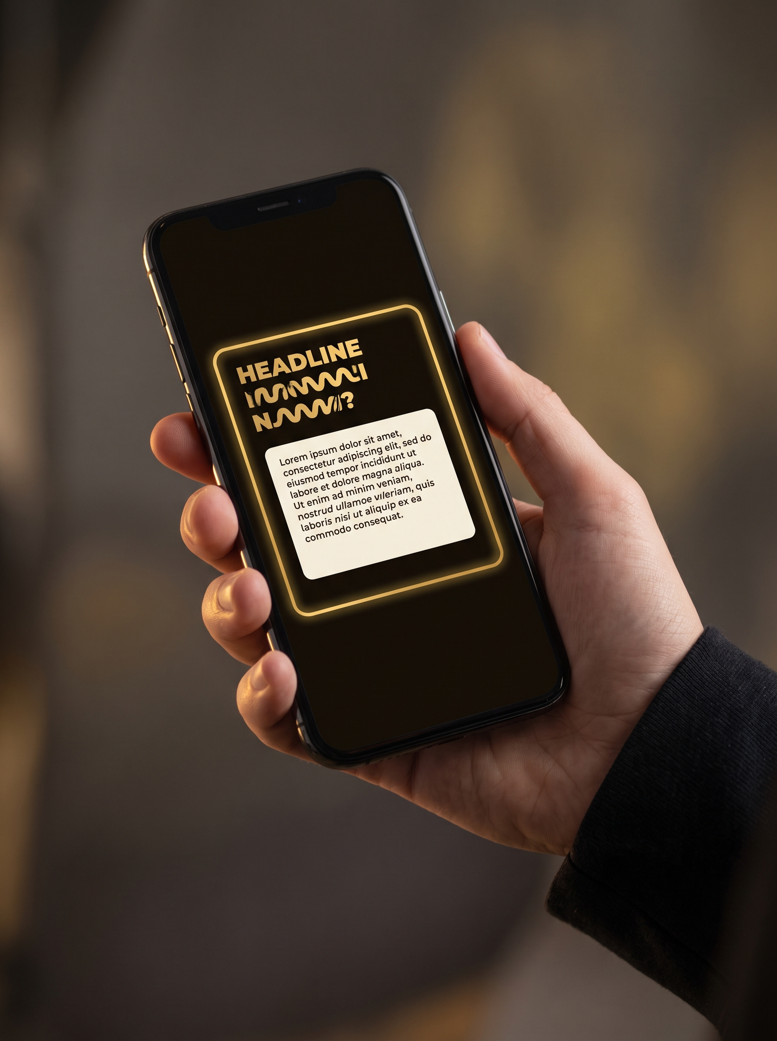 Ad creative example